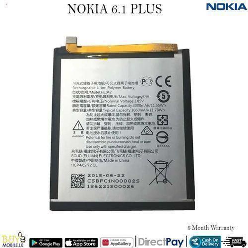 Nokia 6.1 plus battery replacement