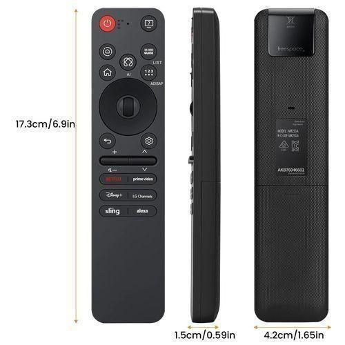 LG MR25GA 2025 New Magic Replacement Remote AI, Pointer, Alexa Voice, Bluetooth