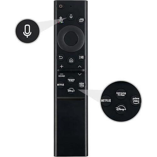 Samsung VOICE REMOTE CONTROL FOR Smart TVs Neo QLED 4K 8K, Neo QLED 4K UHD, Crystal UHD, QLED 4K, 4K UHD, UHD HDR, 4K UHD Smart Monitor, QD-OLED Ultra Curved Gaming Monitor, UHD HDR Smart Computer Monitor, Mini LED, The Serif QLED 4K UHD HDR