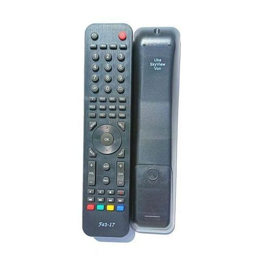 Remote Control Replacement Fat-17 for Uka, SkyView, Von Digital TV.