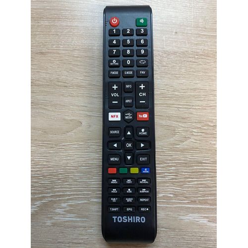 Toshiro Smart Tv remote control